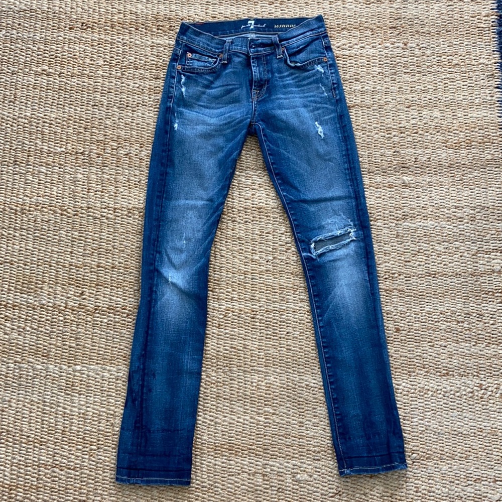 7 For All Mankind Roxanne jeans size 25